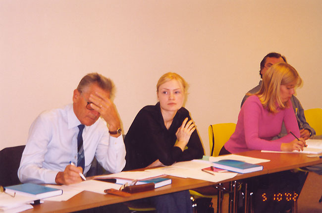 Oldrich Mesaros, Liene Jeruma and Dainida Valsiunaite