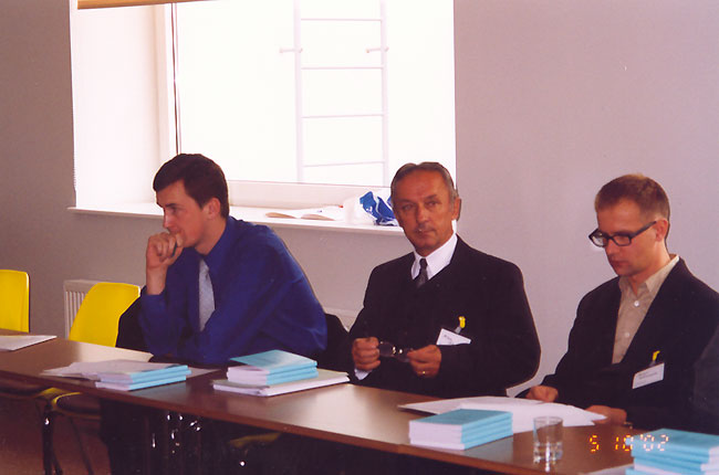 Arunas Grazulis, Milan ikula and Pawel Kalinowski